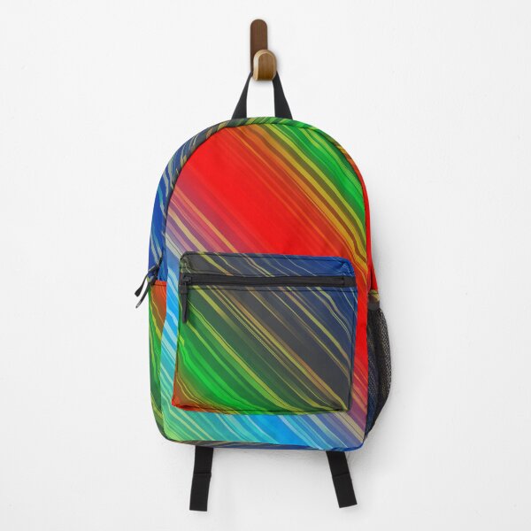 Item preview, Colorful Abstract Rainbow Texture Pattern designed and sold by risingrocket.