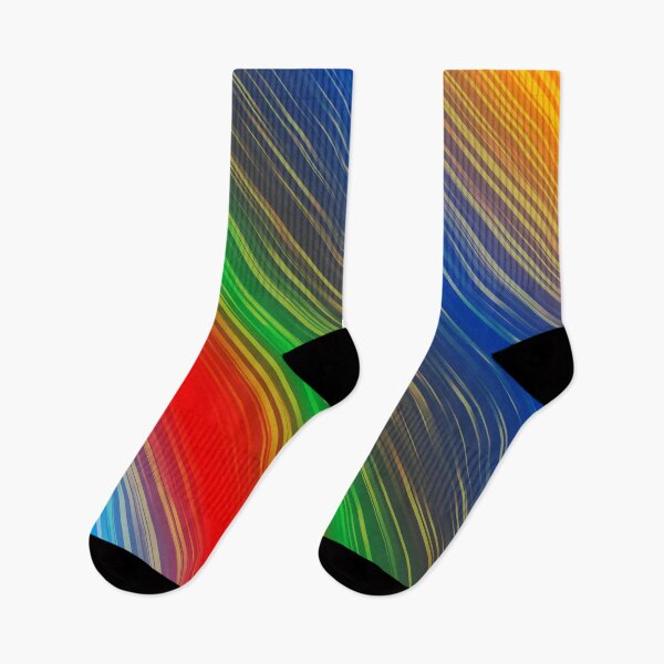 Item preview, Colorful Abstract Rainbow Texture Pattern designed and sold by risingrocket.