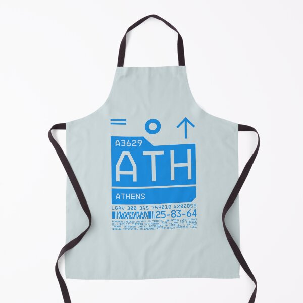 Item preview, Luggage Tag C - ATH Athens Greece designed and sold by VoodooCircus.