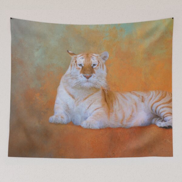 Item preview, Golden Autumn Tiger One designed and sold by Elisabeth Lucas.