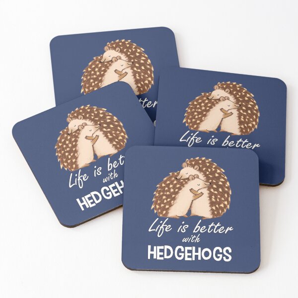 Item preview, Life Is better with Hedgehogs, cute Hedgehogs lovers, Awesome gift for your friends and family designed and sold by abdelhak2005.