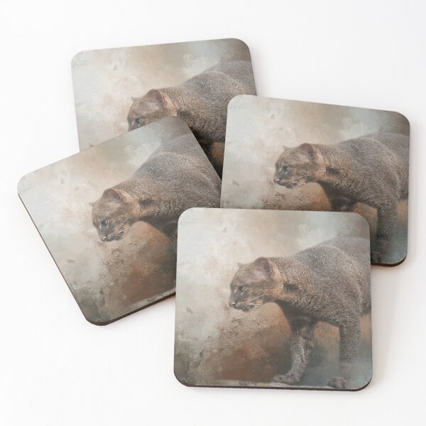 Item preview, Jaguarundi Cat Three designed and sold by Elisabeth Lucas.