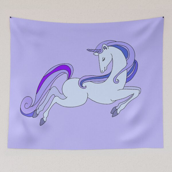 Item preview, Unicorn Purple designed and sold by Luna Doodle Design.