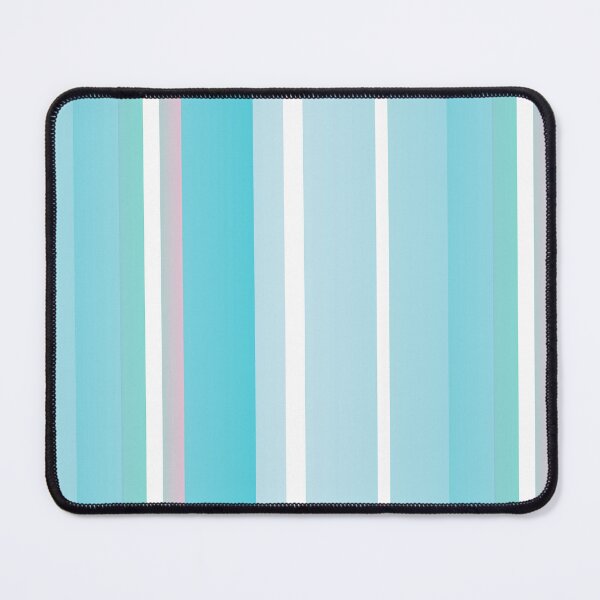 Item preview, Soft blue and white vertical striped designed and sold by lausn.