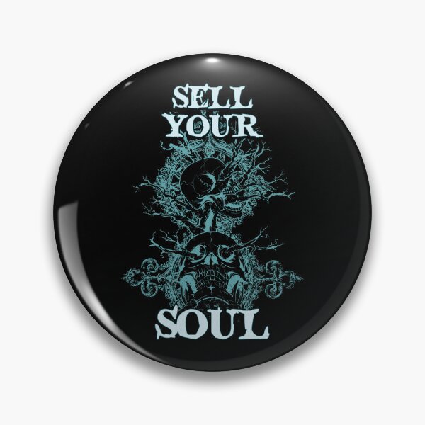 Item preview, Sell Your Soul - Cool Blue - Skulls designed and sold by aventi24.