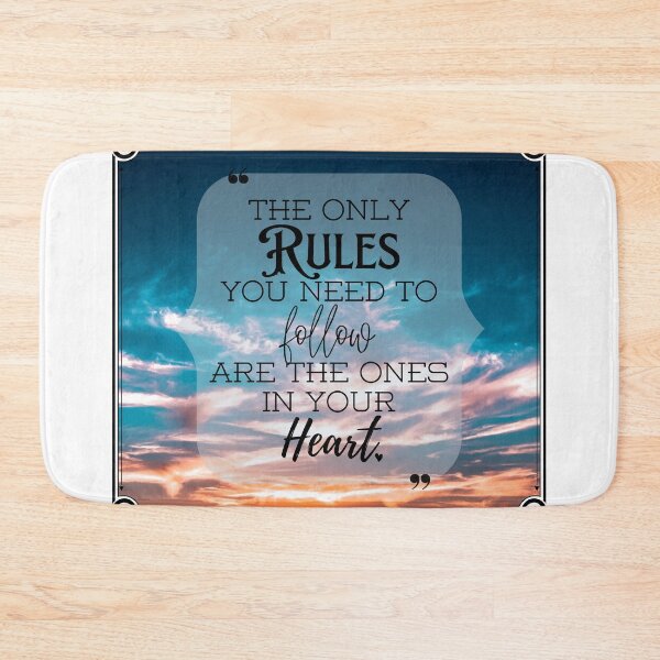 Item preview, The Only Rules You Need to Follow designed and sold by RebekahLanden.