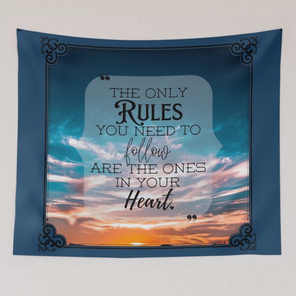 Item preview, The Only Rules You Need to Follow designed and sold by RebekahLanden.