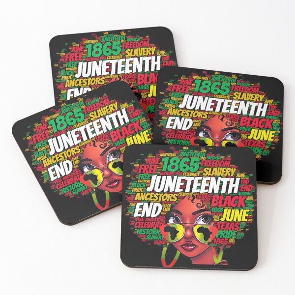 Item preview, Celebrate Juneteenth 19 1865 Independence Afro Black  designed and sold by JodyBoling.