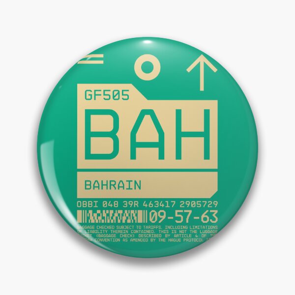 Item preview, Luggage Tag C - BAH Bahrain designed and sold by VoodooCircus.