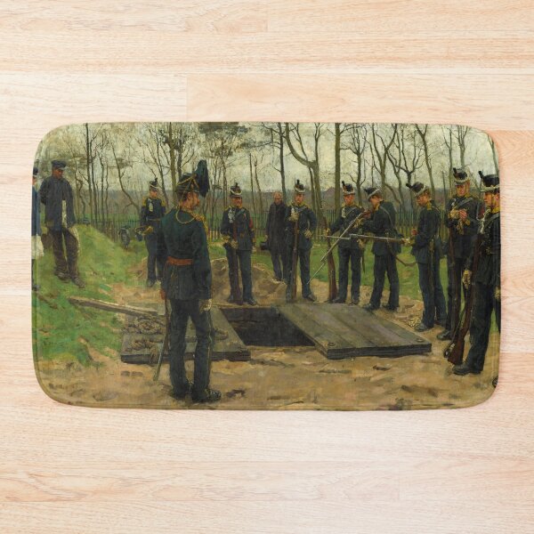 Item preview, Military Funeral by Isaac Israëls (1882) designed and sold by allhistory.