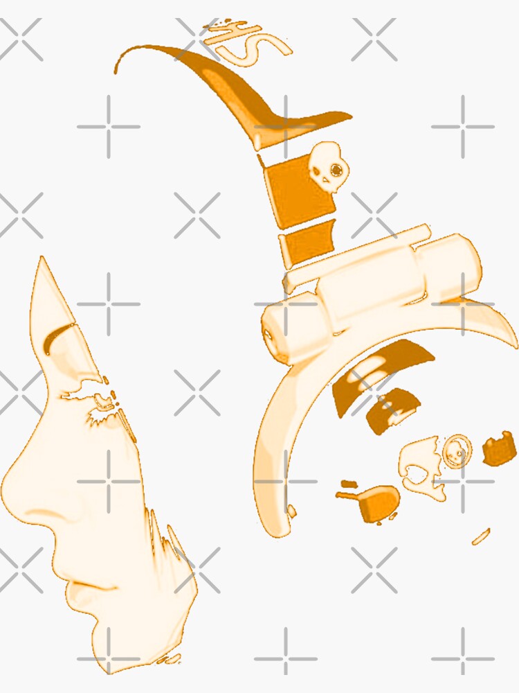 "yellow headphone anime girl" Sticker for Sale by drblack Redbubble