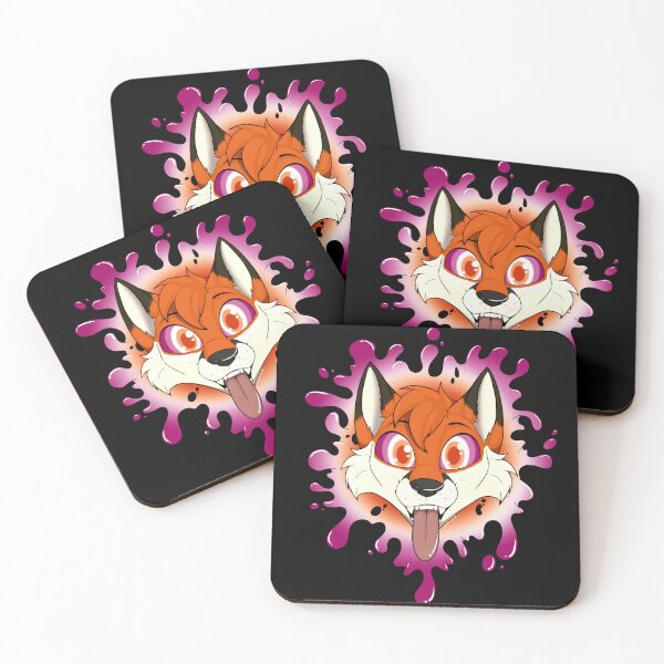 Item preview, Lively lesbian fox designed and sold by LoonyLeandra.