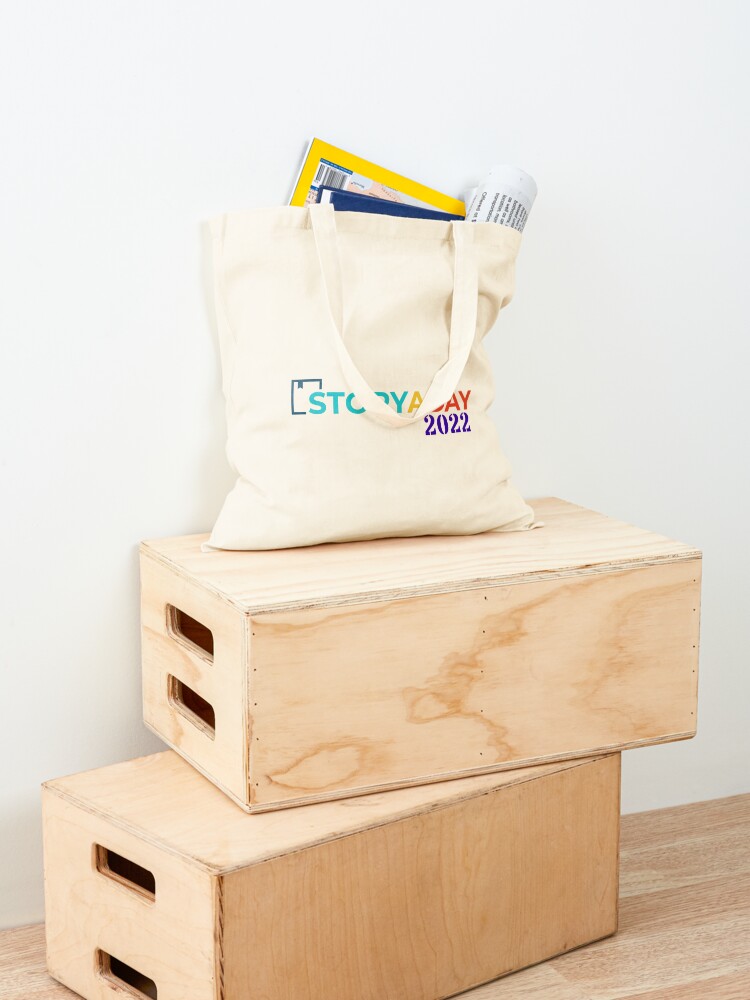 Alternate view of StoryADay 2022 Participant Swag Tote Bag
