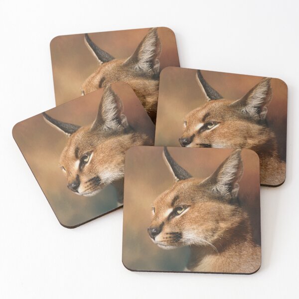 Item preview, Caracal Portrait Three designed and sold by Elisabeth Lucas.