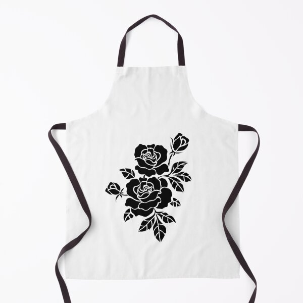 Item preview, Black and white Flower sticker gift for wife gift for gilfriend gift for flower lovers for botanists for tatto lovers designed and sold by GhostAmine.