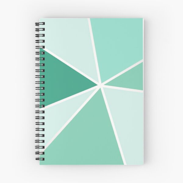 Artikelvorschau, Geometrische grüne Dreiecke entworfen und verkauft von GeoFormsArt.