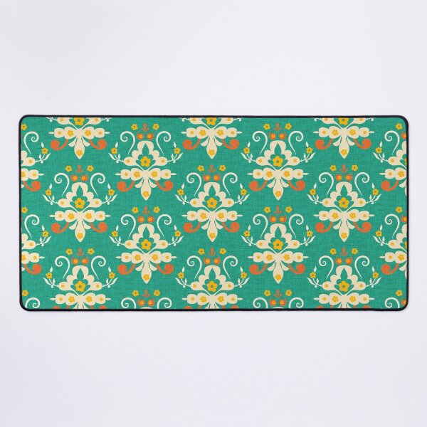 Item preview, Modern Damask Green Teal designed and sold by susycosta.