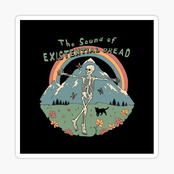 Item preview, The Sound of Existential Dread designed and sold by vincenttrinidad.