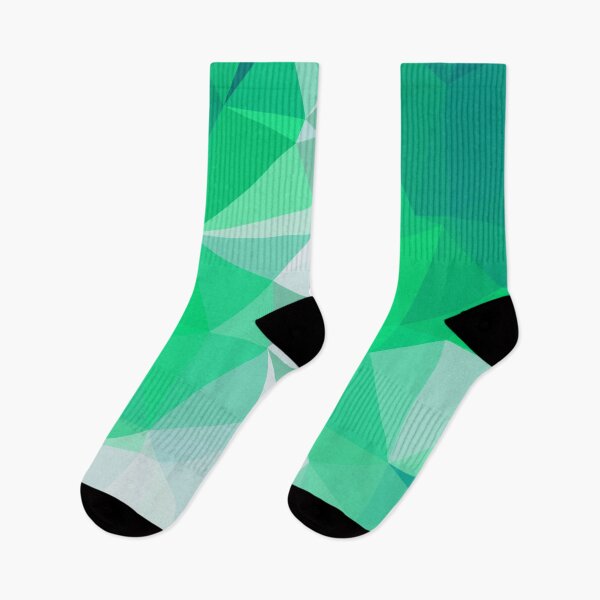 Item preview, Geometric Green Shapes designed and sold by GeoFormsArt.