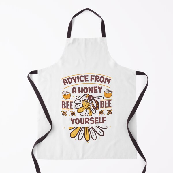 Item preview, colorful quote "advice from a honey bee bee yourself" Flowers and bees pun sticker gift for wife gift for gilfriend gift for flower lovers for bee lovers designed and sold by GhostAmine.