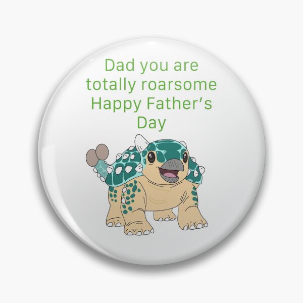 Item preview, Father's day bumpy dinosaur  designed and sold by Thing3of4girlie.