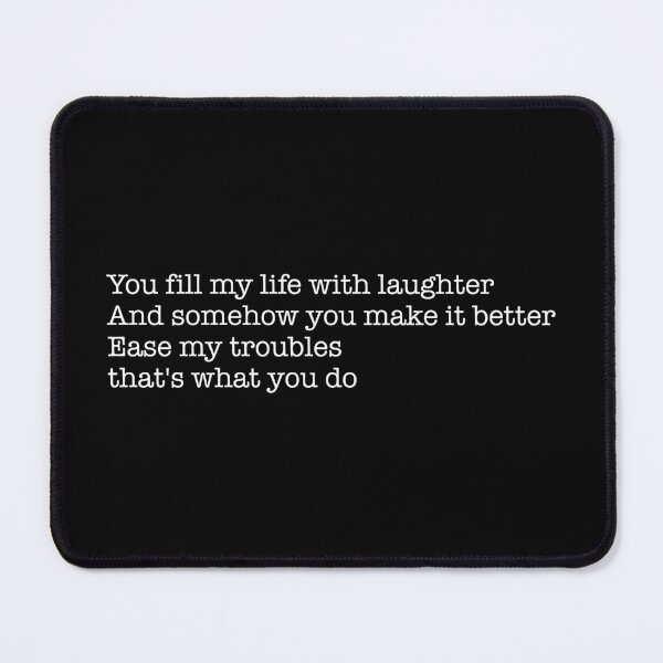 Item preview, Fill my life with laughter (white) designed and sold by didijuca.
