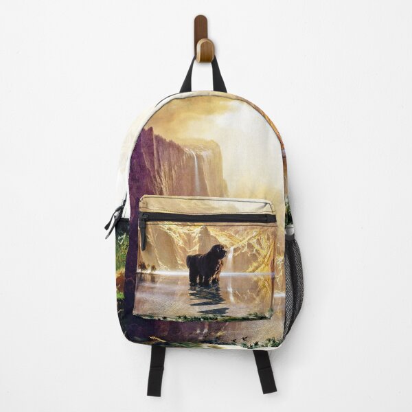 Item preview, Bierstadt with a Newfie designed and sold by Christine Mullis.