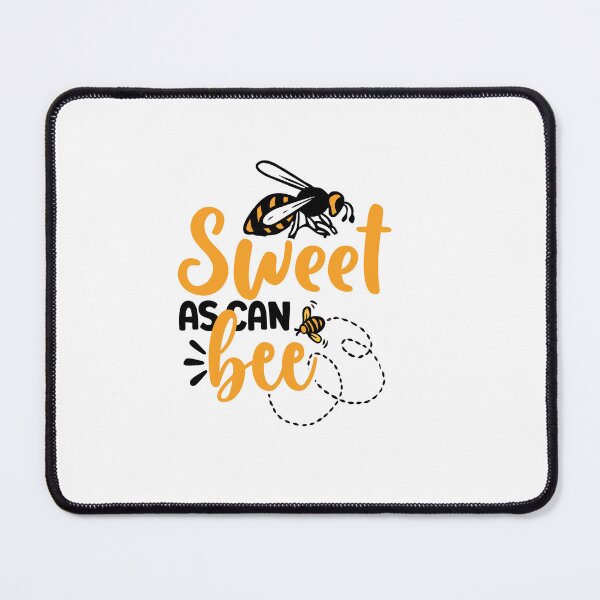 Item preview, funny quote "Sweet as can bee" Flowers and bees pun sticker gift for wife gift for gilfriend gift for flower lovers for bee lovers designed and sold by GhostAmine.