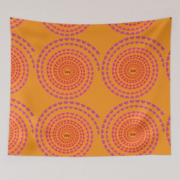 Item preview, MOM HEARTED designed and sold by Hell-Prints.