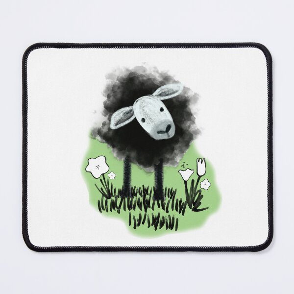 Item preview, Black Sheep on Green designed and sold by Christine Philbrick.