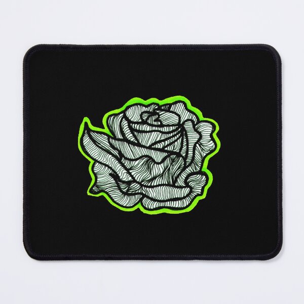 Item preview, Green Rose Hand Drawn Illustration designed and sold by Harriet Linton.