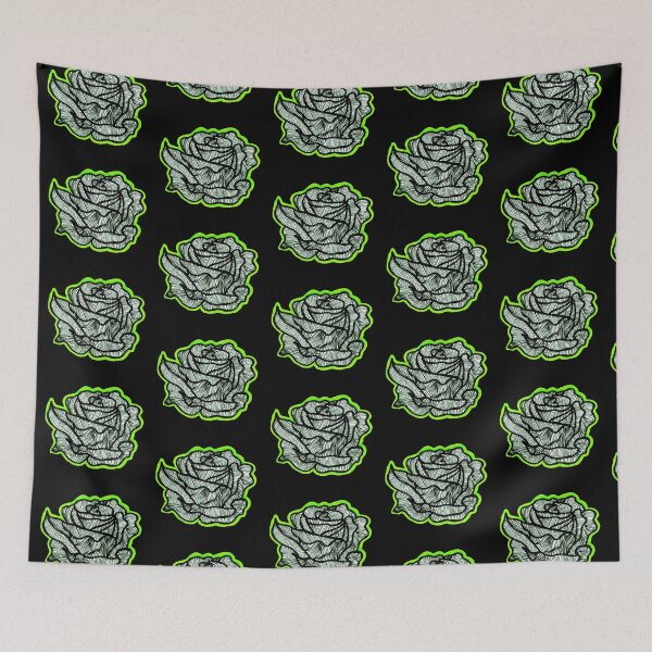 Item preview, Green Rose Hand Drawn Illustration designed and sold by Harriet Linton.