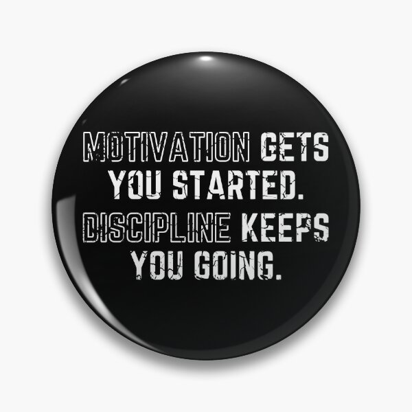 Artikelvorschau, Motivation bringt Sie in Gang Disziplin hält Sie am Laufen 2 verzweifelt entworfen und verkauft von KingsManKind.