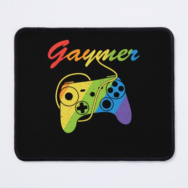 Item preview, Gaymer - Funny Rainbow Vintage Gay Gamer designed and sold by Optix.