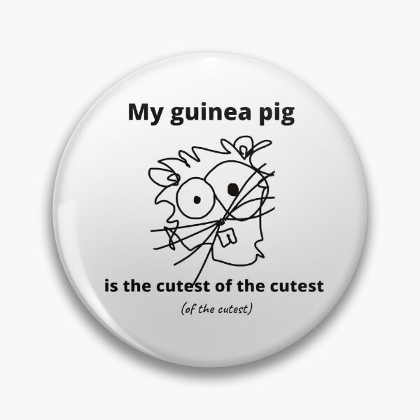 Item preview, My guinea pig is the cutest of the cutest of the cutest designed and sold by MacaMacaMaca.