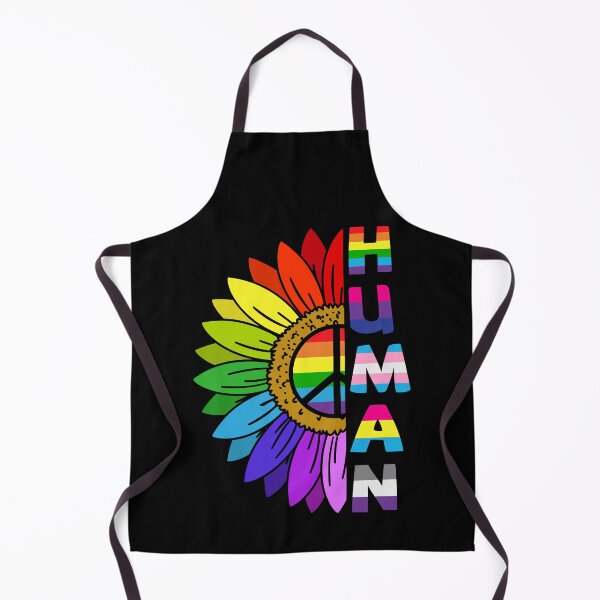Item preview, Human Sunflower - Gay Pride LGBTQ Rainbow Peace designed and sold by Optix.