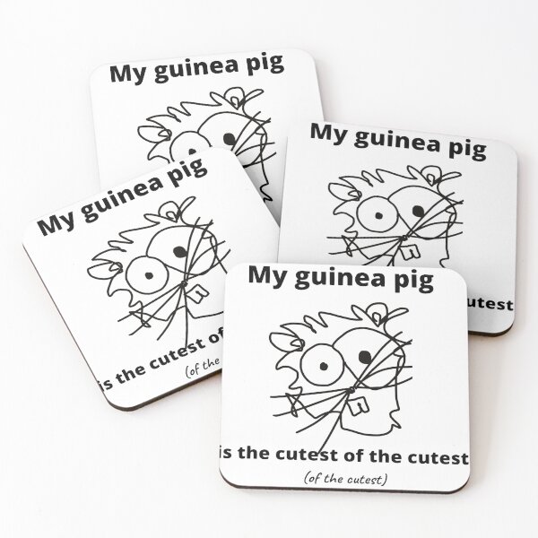 Item preview, My guinea pig is the cutest of the cutest of the cutest designed and sold by MacaMacaMaca.