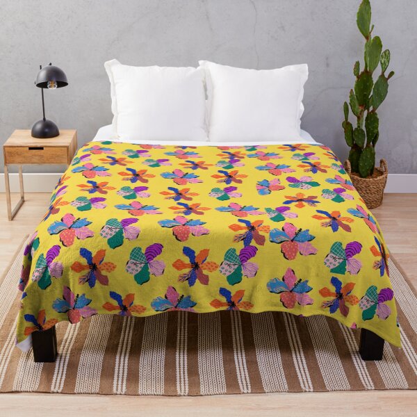 Item preview, colourful flowers designed and sold by quirkyart123.