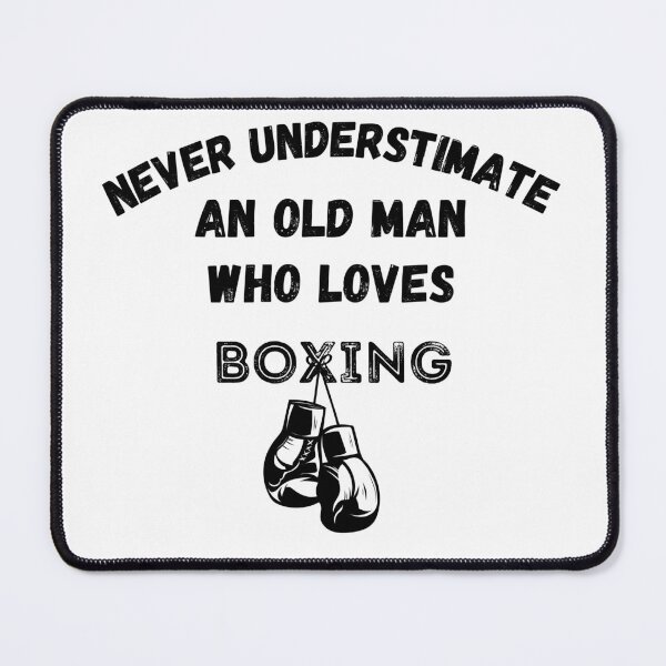 Item preview, Never Underestimate An Old Man Who Loves Boxing designed and sold by Hab2.