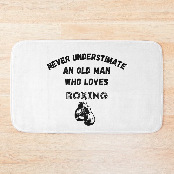 Item preview, Never Underestimate An Old Man Who Loves Boxing designed and sold by Hab2.