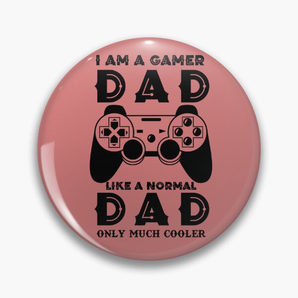 Item preview,  Father's Day I AM A GAMER DAD LIKE A NORMAL DAD ONLY MUCH COOLER designed and sold by Hussain Shirts.