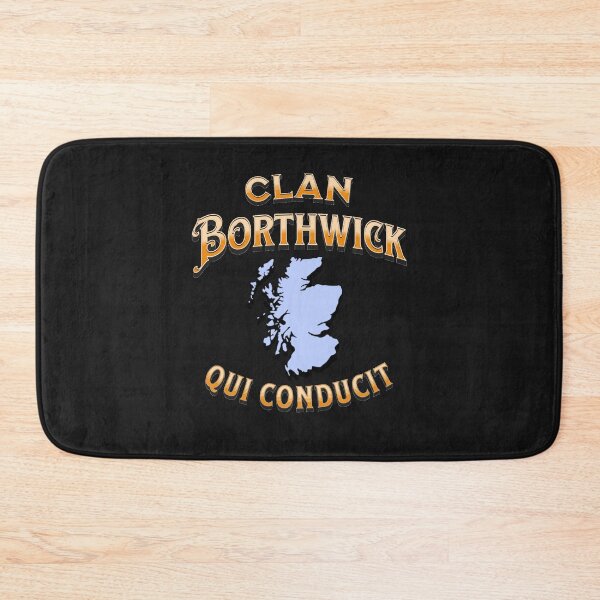 Artikelvorschau, Clan Borthwick Motto Schottisches Wappen entworfen und verkauft von BagTown Clans.