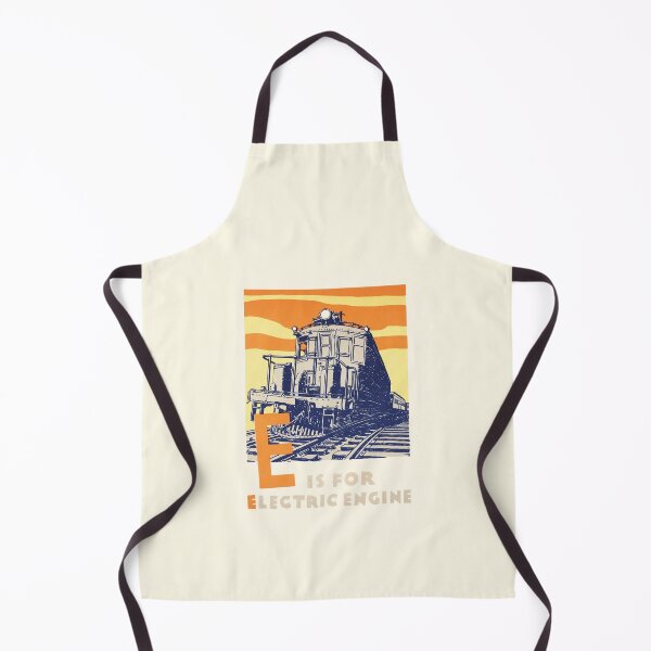 Item preview, E is for Electric Engine designed and sold by BrigitteCooper.