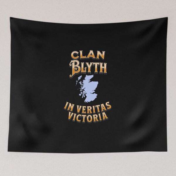 Artikelvorschau, Clan Blyth Motto Schottisches Wappen entworfen und verkauft von BagTown Clans.