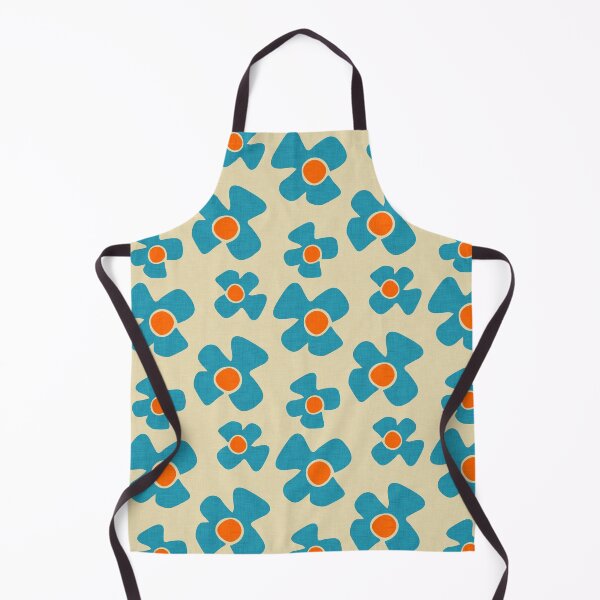 Item preview, New Flower Daisy Beige Blue designed and sold by susycosta.