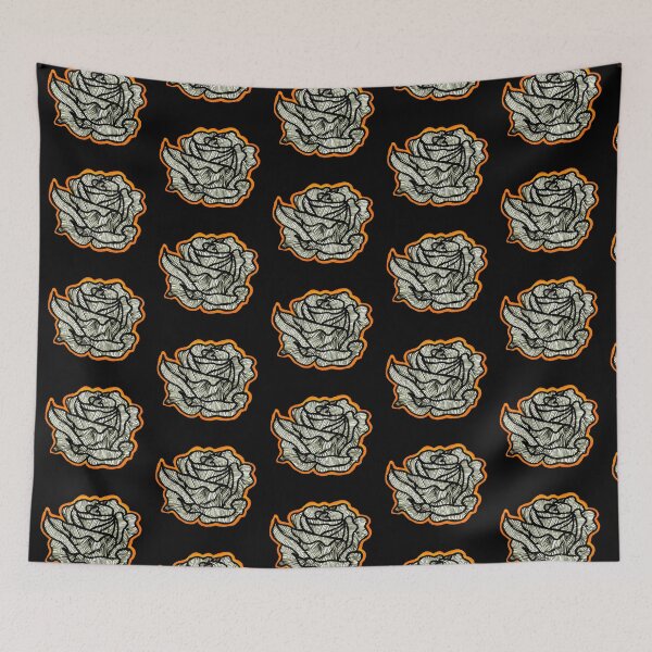 Item preview, Orange Rose Hand Drawn Illustration designed and sold by Harriet Linton.