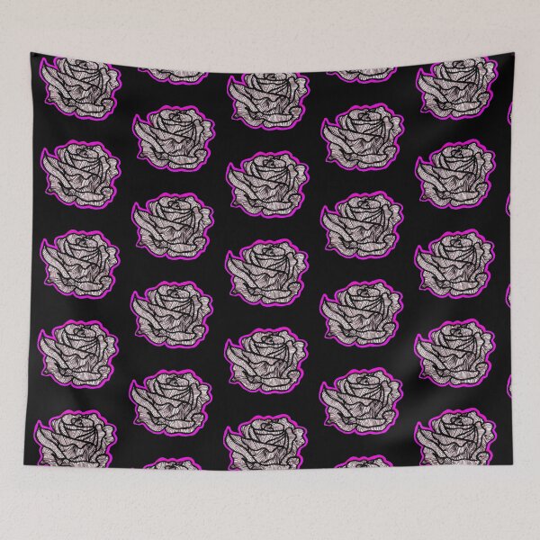 Item preview, Pink Rose Hand Drawn Illustration designed and sold by Harriet Linton.