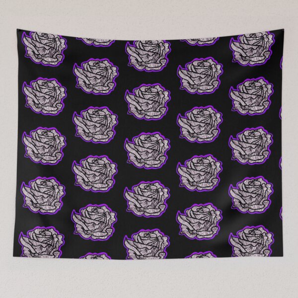 Item preview, Purple Rose Hand Drawn Illustration designed and sold by Harriet Linton.