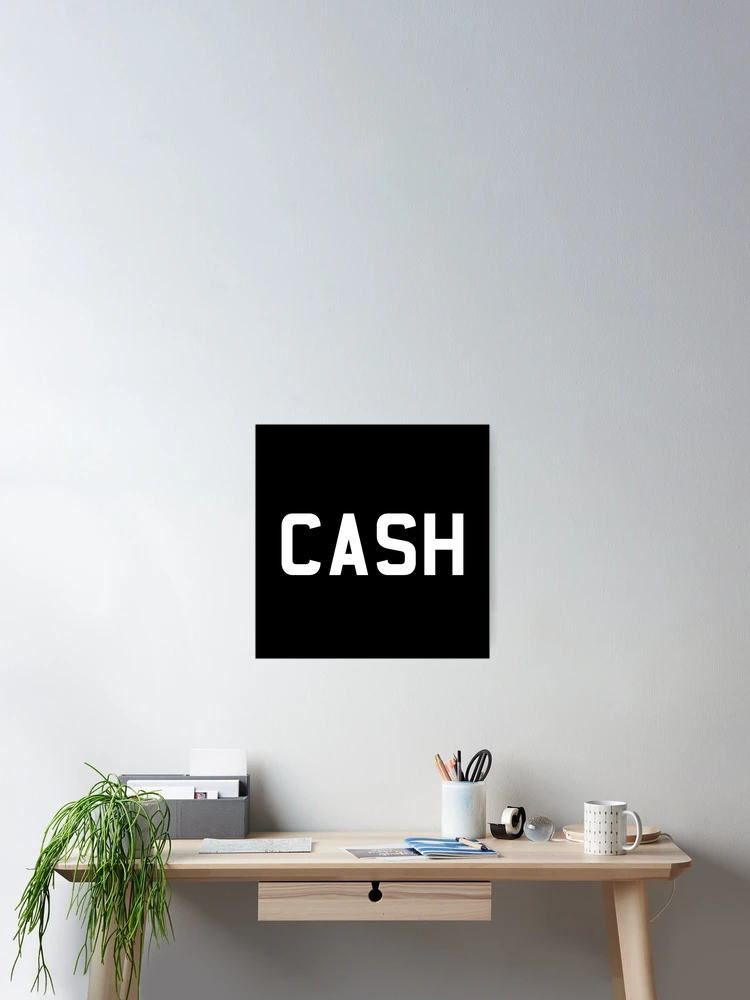 Thumbnail 2 of 3, Poster, CASH designed and sold by RedFirecracker.