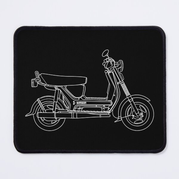Item preview, Simson SR50 scooter white lines best t-shirt design designed and sold by EdimDesign.